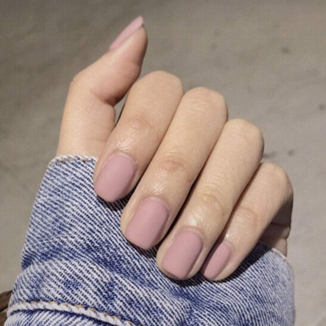 Glossy Press On Nails Blue Short Fake Nails Square Full Cover Acrylic False Nail For Women And Girls 24pcs Walmart Com Glossy Press On Nails Blue Short Fake Nails Square Full Cover Acrylic False Nail For Women And Girls 24pcs Walmart Com