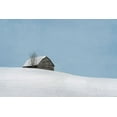 thumbnail image 2 of Ryan, Brooke T.  18x13 Black Ornate Wood Framed with Double Matting Museum Art Print Titled - Minimalist Barn, 2 of 4