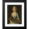 thumbnail image 2 of Philippe Mercier 15x18 Black Modern Framed Museum Art Print Titled - A Young Woman Carrying a Tea Tray, Possibly Hannah, the Artist's Maid, 2 of 5