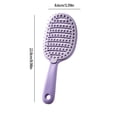 thumbnail image 5 of Msgweeeg Hair Brush Travel Hair Brush Fluffys High Top Comb Comes with Cleaning and Smoothed Ribs Cushions Comb Detachable Comb Pad Does Not Leave Broken Hair, 5 of 9