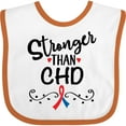 thumbnail image 3 of Inktastic Chd Awareness Month Ribbon Boys or Girls Baby Bib, 3 of 4