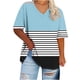 thumbnail image 1 of Camisetas de Cuello en V Mujeres de Manga Corta Sobredimensionada Impresa Camiseta Interior de Verano, Top Deportivo para el Uso Casual, 1 of 4