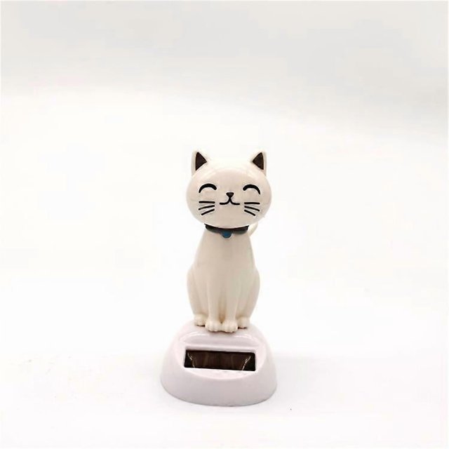 The white cat-New idea swing apple blossom Pussycat three Paparazzi car models swing cartoon swing gift children's toys
