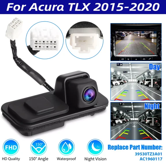 Waterproof Rear View Backup Camera 39530TZ3A01 AC1960117 For Acura TLX 2015-2020