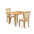 thumbnail image 2 of East West Furniture Dining Room Set Oak, NDAN3-OAK-C, 2 of 5