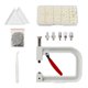 thumbnail image 1 of Juego de herramientas de máquina de ajuste de perlas de joyería, herramienta de ajuste de perlas de manual Cabezales de clavos portátiles Blanco y Beige Macarena Máquina de ajuste de perlas, 1 of 8