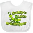 thumbnail image 3 of Inktastic Grasshopper Boys or Girls Baby Bib, 3 of 4