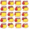 thumbnail image 1 of 200Pcs Price Labels Signs Retail Price Signs Paper Price Tags Sales-promotion Cards Advertising Labels, 1 of 5