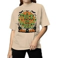 thumbnail image 2 of Spooky Trick or Treat Night Women's T-shirt, 2 of 3