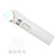 thumbnail image 5 of Limpiador de poros eléctrico con luz azul roja, herramienta extractora de espinillas recargable por USB (blanco), 5 of 5
