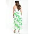 thumbnail image 3 of Short falda con aberturas Roman Fashion Tallas Extras 7050 Verde flor verde 38, 3 of 7