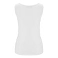thumbnail image 4 of Tittly Vest for Women Tank Tops Women's Sequin Bottom Sleeveless Underwired Camisole Tops Tank Vest Vest Tops for Women Womens Tops White A, 4 of 7