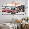 thumbnail image 4 of Designart "Scenic Asian Beauty I" Chinese Metal Wall Art Set, 4 of 5
