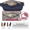 thumbnail image 5 of VOLGANIK ROCK RFID Monederos para Mujer Tela Nylon Multi Bolsillo Bandolera Bolso de Viaje para Mujer, 5 of 5