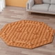 thumbnail image 5 of Almohadilla ergonómica para masaje de pies, esterilla de acupresión ligera y antideslizante para reflexología. Naranja, 5 of 9