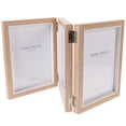 thumbnail image 2 of Shisuyan Foldable Photo Frame Beige 1 Set 7.9x5.8x2 In, 2 of 8