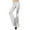 Silver, variant on Women's Shiny Metallic Flared Pants High Waisted Stretchy Bottom Wide Leg Pants Trousers 2xl Track Pants Soft Pants Women Casual Business Casual Pants for Women Tall Flare Dress Pants for