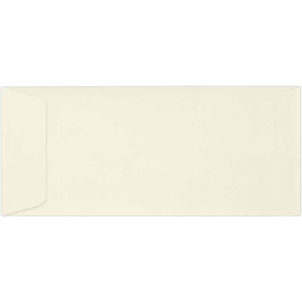 LUXPaper #10 Open End Envelopes w/Peel & Press, 4 1/8 x 9 1/2, Natural, 1000/Pack