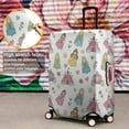 thumbnail image 4 of Pastel Princess Castle Pattern Luggage Cover Fashion Suitcase Cover Baggage Covers Fit 25-28 Inch Luggage (Go Travel), 4 of 5