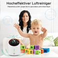 thumbnail image 1 of Portable Air Purifier with Activated Carbon Filter, Home Air Purifier Removes 99.97% Smoke Allergens Dust Ultra Quiet Air Purifier with 3 Speeds for, 1 of 1