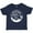 Navy Blue, variant on Yellowstone National Park- Mountains Boys or Girls Baby T-Shirt