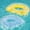 Blue & Yellow, variant on PM 3 Pack Pool Floats Adult, Minimalist Design Pool Chair Float, 52" X 38" Dopamine Colors, Drifter, Chair, Hammock 3-in-1 Inflatable Pool Toys for Pool Party, Lake, River, Sea, Outdoor