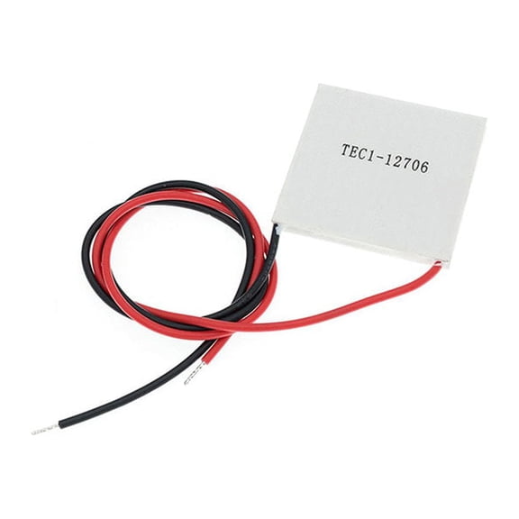 Matsuzay Enfriador termoeléctrico TEC1 3 12704 12715 Refrigeración Peltier Pequeño portátil Durable Cable Doble lado Disipador de calor Electrónica miscelánea 12706