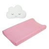 Parent's Choice Girl Cloud Decorative Pillow & Changing Pad Cover Bundle Pack
