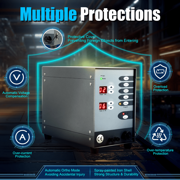 Pulse Argon Arc Spot Welding Machine, 110V 5-in-1 Automatic CNC Jewelry Welder With Auto Current Match