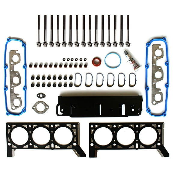 ECCPP Engine Replacement Head Gasket Bolts Sets Compatible with 2010 for Jeep Wrangler 2-Door 3.8L Islander Sport Utility