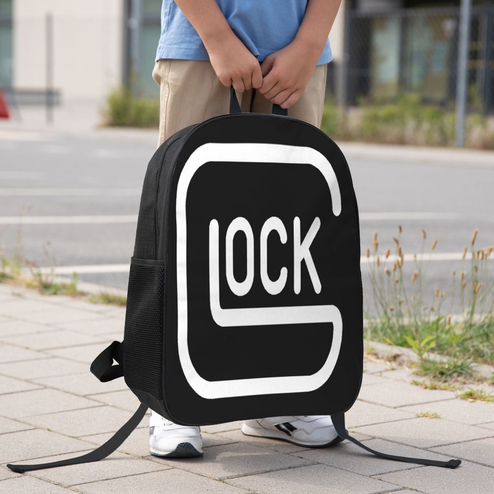 Glock Backpack Simple Lightweight Backpack Fashion Travel Backpack Laptop Backpack 17 Inch