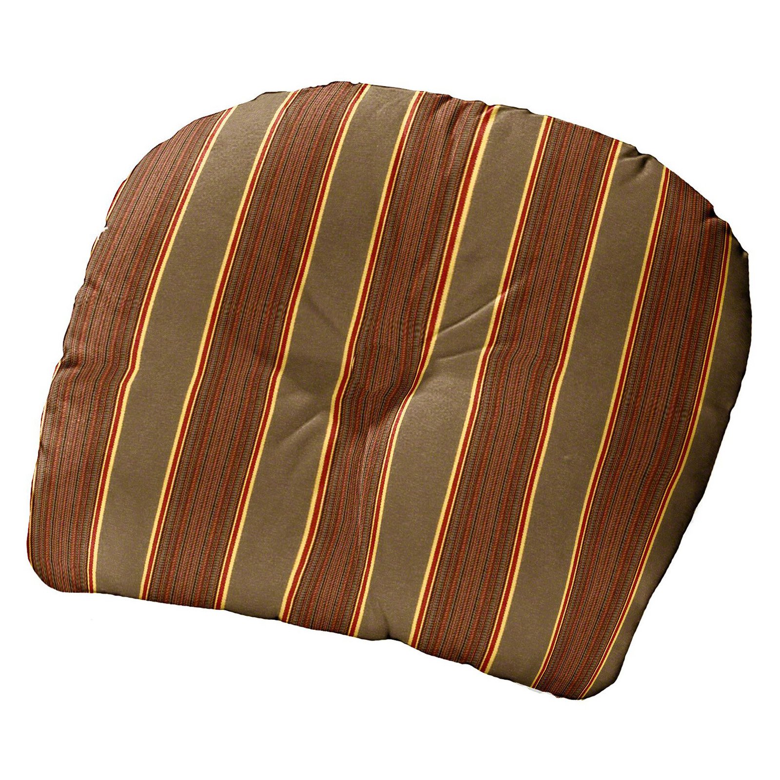 Cushion Source 22 x 20 in. Striped Sunbrella Chair Back Cushion