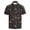 Black, variant on Men's Polo Shirts Short Sleeve with Button Front and Printed Shirt