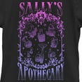 thumbnail image 2 of Girl's The Nightmare Before Christmas Sally's Apothecary  Graphic Tee Black Small, 2 of 4
