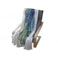 thumbnail image 4 of Lion Soft Flannel Fleece Throw Blanket, Lion Portrait with Digital Hazy Effect King of Forest Illustration, Cozy Plush for Indoor and Outdoor Use, 70" x 90", Pale Blue Turquoise, by Ambesonne, 4 of 6