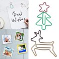 thumbnail image 4 of Paperclips, 100pcs Christmas Tree Shape Innovative Multipurpose Slip Resistance Paper Clips Lightweight Rustproof  For Office For School, 4 of 8