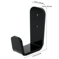 thumbnail image 2 of OUNONA 2 Sets Ski Equipment Rack Acrylic Storage Mount for Ski Poles and Hockey Sticks, 2 of 7