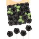 thumbnail image 1 of Flores Artificiales Rosas de Espuma Negra con Brillo N&T NIETING 25 piezas, 1 of 7