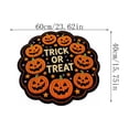 thumbnail image 3 of Orangide Halloween Door Mat Indoor Outdoor Welcome Rug with Ghost and Spiders Non-slip Entryway Mat for Front Porch Patio Home Fall Decoration, 3 of 7