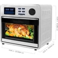 thumbnail image 2 of (Open Box) Kalorik MAXX Digital Air Fryer Oven, 16 Quart, 9-in-1 Countertop Toaster Oven and Air Fryer Combo, Stainless Steel AFO50932AMZ, 2 of 5