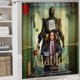 thumbnail image 5 of Matilda-theme 4-Piece Shower Curtain Set with Rugs, Waterproof Bathroom Decor Set Includes Bath Mat, U-Shaped Rug, Toilet Lid Cover and Curtain with Hooks, 5 of 6
