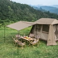 thumbnail image 3 of Naturehike, Family Camping Tent, Instant Setup Cabin Tent for 4 People with Rain fly, Quick-opening Family Tent with 1 Room, Outdoor Waterproof & Sun Protection Tent, 3 of 28