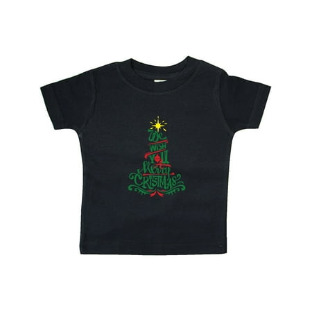 

Inktastic We Wish You A Merry Christmas Gift Baby Boy or Baby Girl T-Shirt