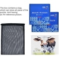 thumbnail image 6 of FREEAMG Funny Cow 1000 Piece Large Jigsaw Puzzle for Adults - Game Interesting Toys - Hand Made Puzzles Personalized Gift, 6 of 7