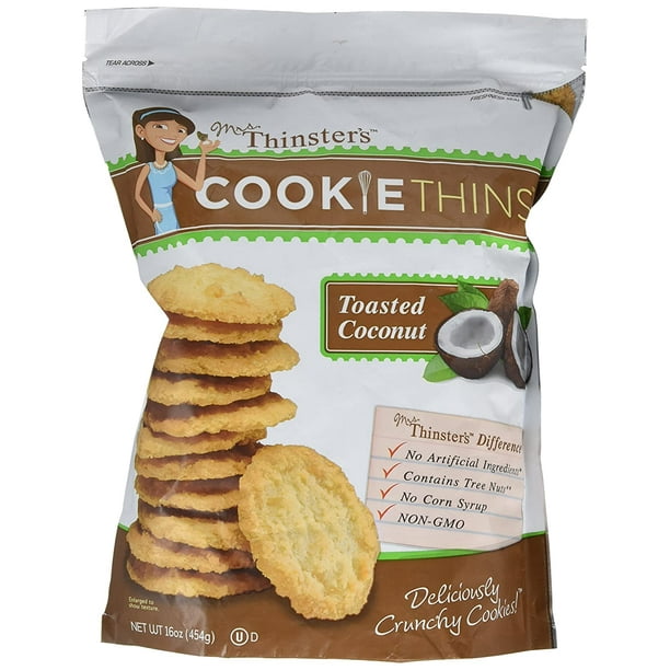 Mrs. Thinsters Toasted Coconut Cookie Thins 16 oz