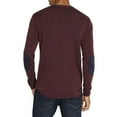 thumbnail image 2 of Buffalo David Bitton Cotton Crew Neck Sweater Fico Burgundy-Size Medium, 2 of 3