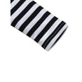 thumbnail image 3 of Qiylii Baby Halloween Bodysuit, Pumpkin Striped Long Sleeve Romper, 0-24 Months, 3 of 9
