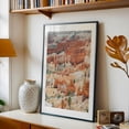 thumbnail image 5 of Bryce Canyon - Utah Photography Desert Landscape Nature Scenic Wilderness Travel Poster Waves Black Framed Wall Art Print 24 x 36 inches, 5 of 8