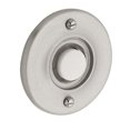 thumbnail image 1 of Baldwin 4851056 Round Bell Button - Satin Nickel, 1 of 1