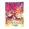 thumbnail image 3 of The Cuphead Show Fleece Blanket Super Soft Cozy Warm Flannel Fleece Throw Blanket For Couch Bed Sofa Throw 50"X40", 3 of 7
